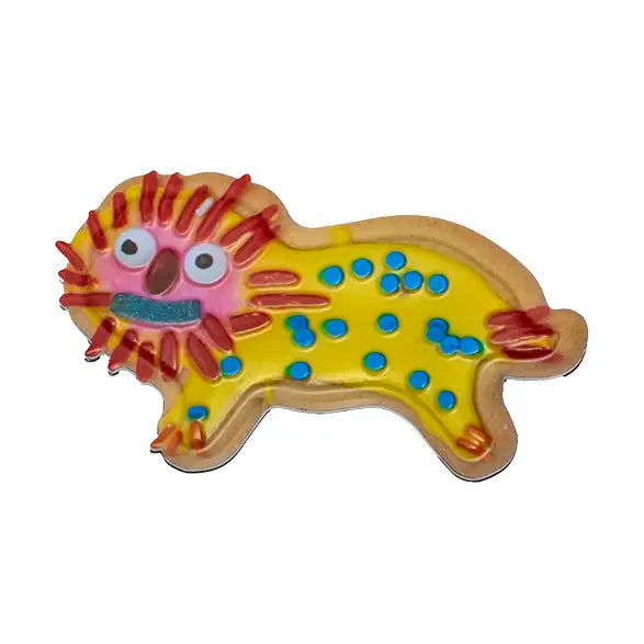 Open 672 File Gentle Thrills // Weird Lion Cookie Magnet — OPEN EDITIONS