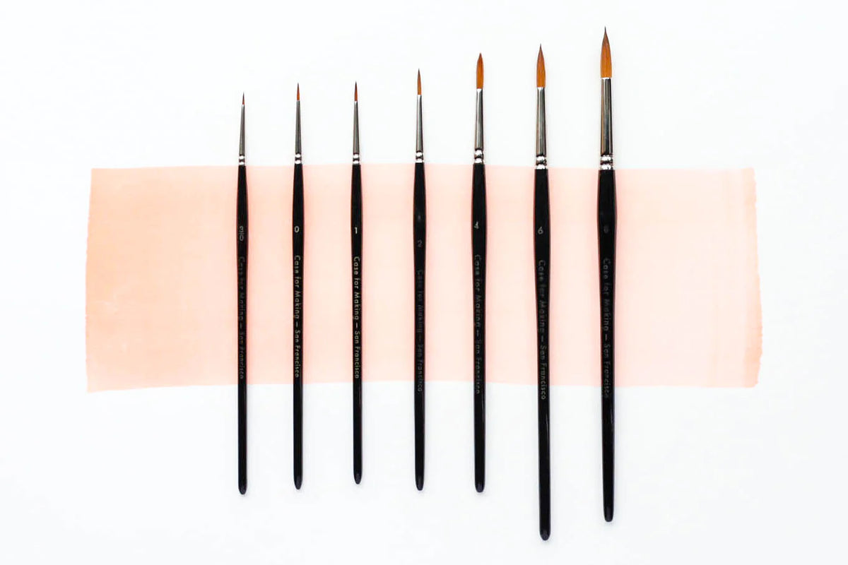 Case For Making // Round Brushes — OPEN EDITIONS