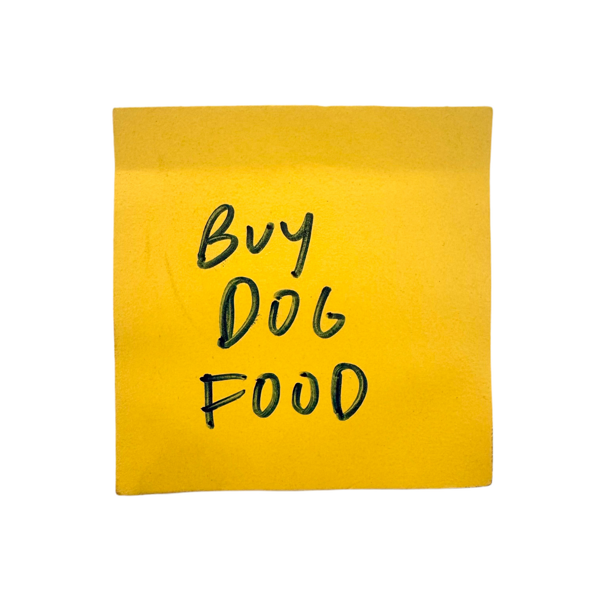 STUART LANTRY / Post-It Notes: “Dog Food” — OPEN EDITIONS