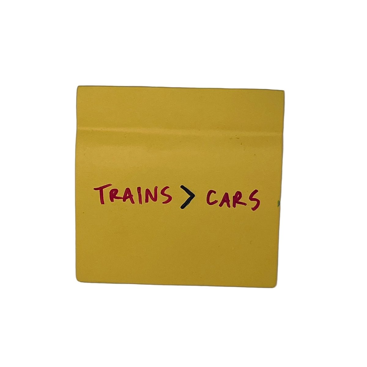 STUART LANTRY / Post-It Notes: Trains > Cars — OPEN EDITIONS