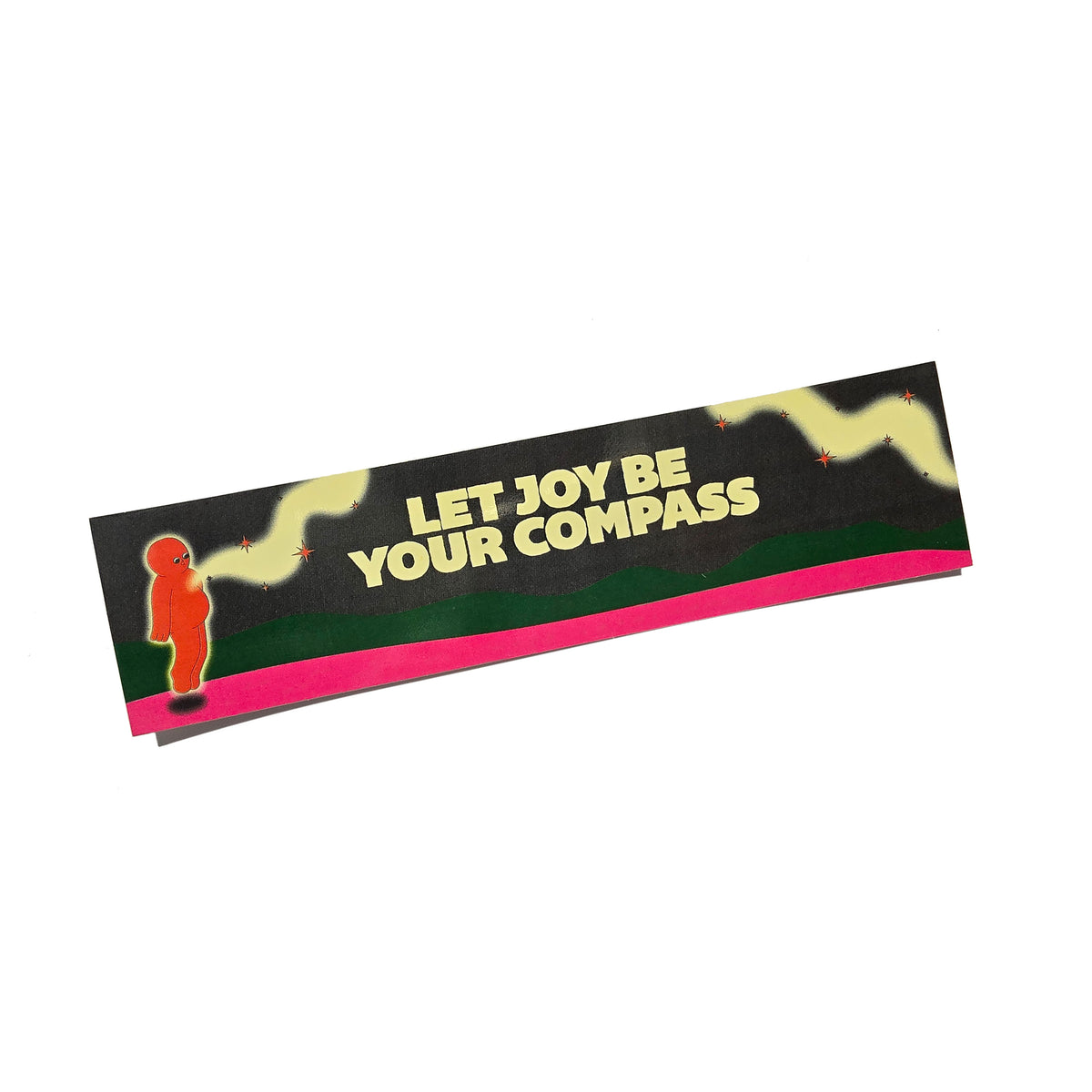 Johnnie Jefferson // Joy Compass Sticker — OPEN EDITIONS