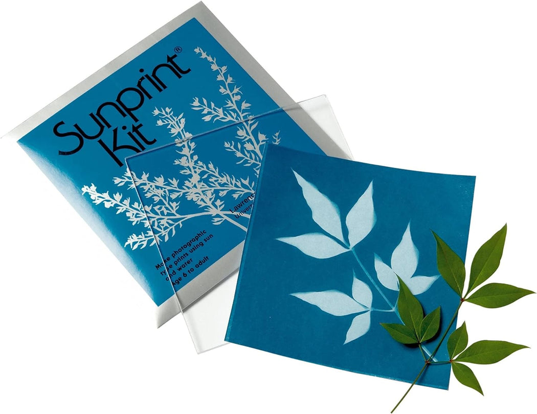 Kit Cianotipo Jacquard Per Stampa Solare - Set Completo Con Chimici, Carta D'Arte, Cornice In Vetro | Facile E Creativo