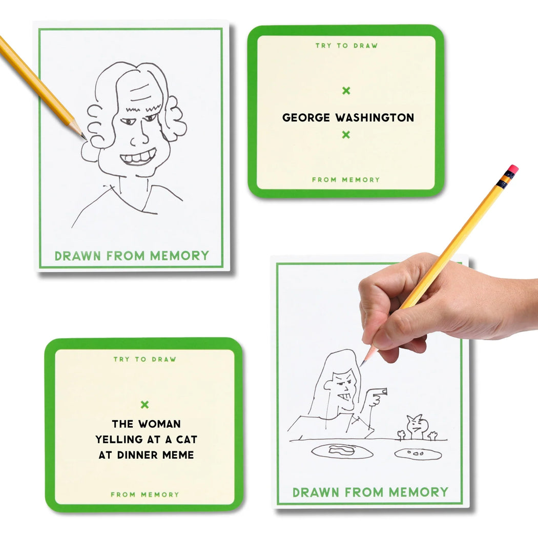 Draw Memory Game Drawing From Memory Game — OPEN EDITIONS