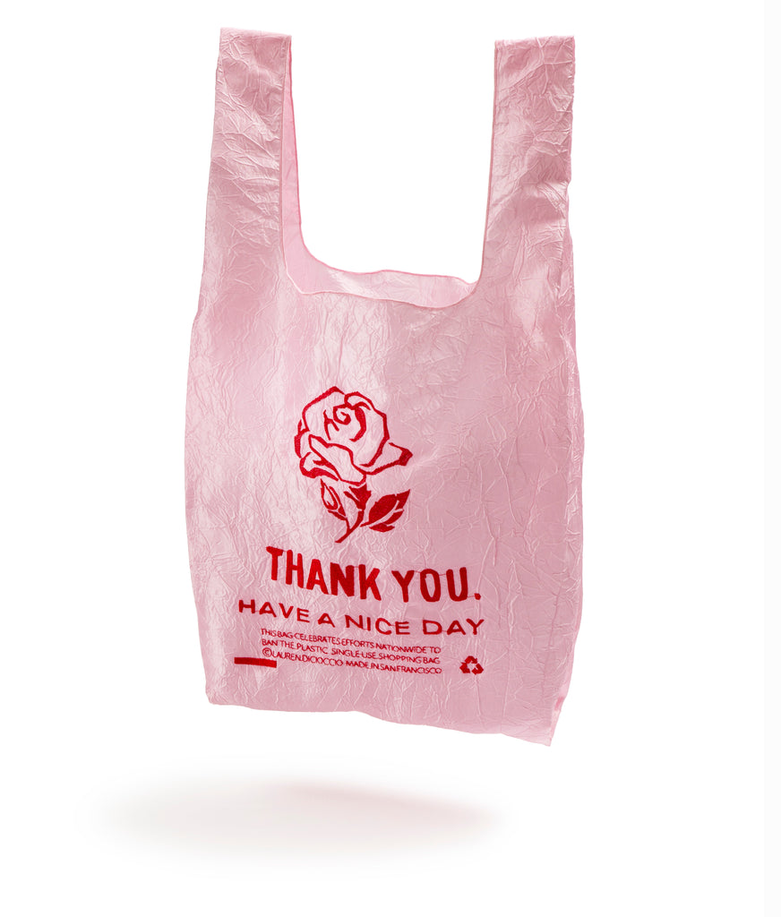 ROSE / Red Thread on Pink Fabric — OPEN EDITIONS